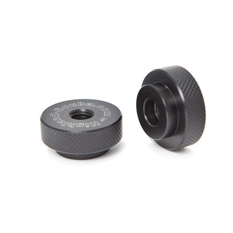 Molette en Delrin pour plaque (la paire) Molette en Delrin pour plaque (la paire)