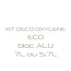Kit déco ECO  0²  S40 ou 7L